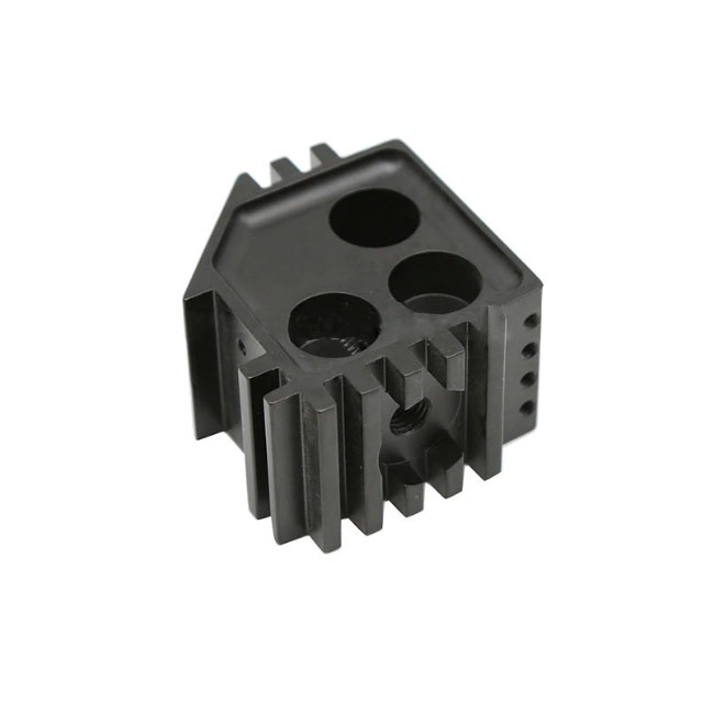 Lower Cost CNC Machining Extruded Profile Bicycle Lamp Head