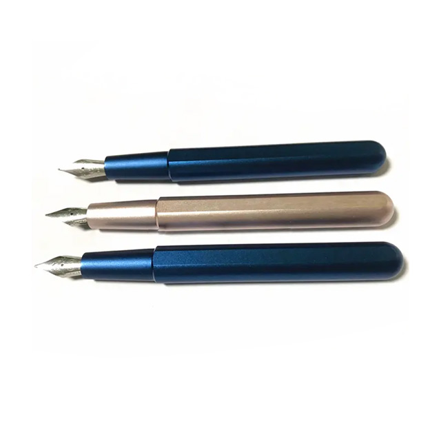 Aluminum 6061 7075 CNC Machined Pen Parts Custom High Precision Metal Pen Body