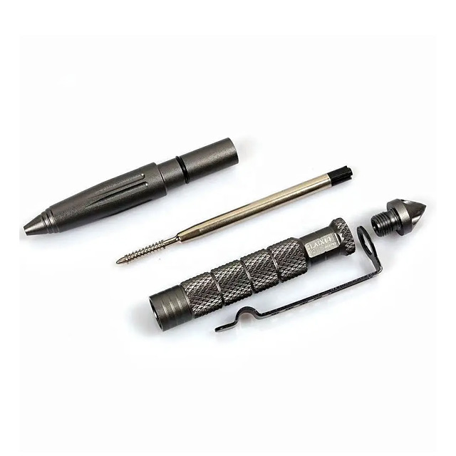 Tactical Pen Parker Style Refill Writing Metal Outdoor Pen Cnc Machining Customized Per Your Design